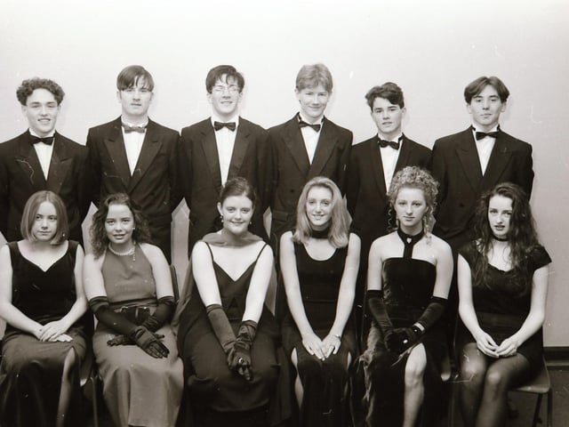 30 years ago: St Columb's College formal back in January 1994.:St Columb's College formal 1994