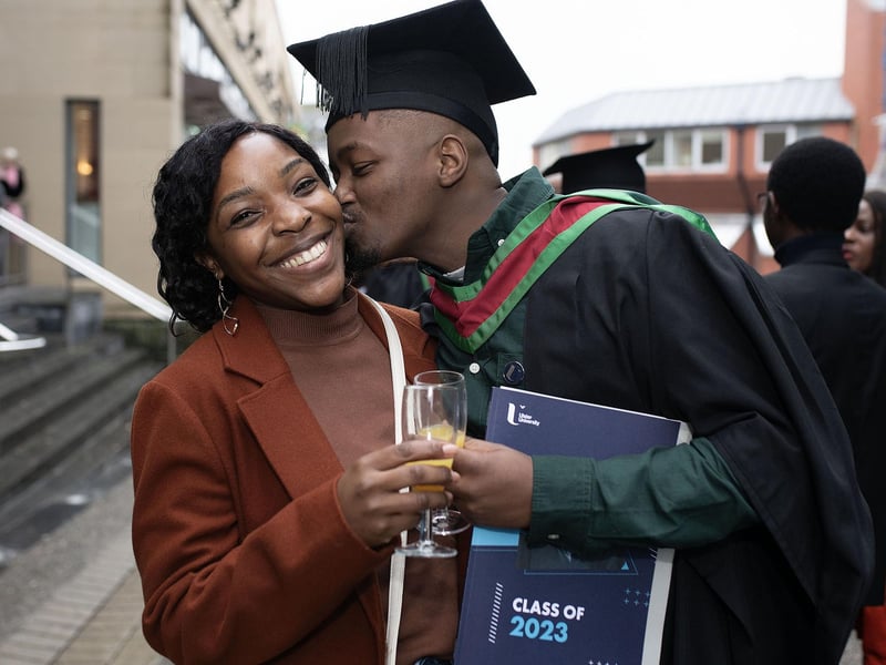 Winter graduations in Derry.
