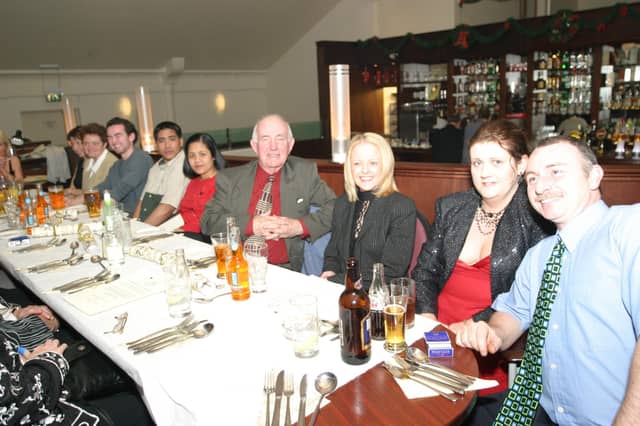 Derry Christmas parties 20 years ago in December 2003