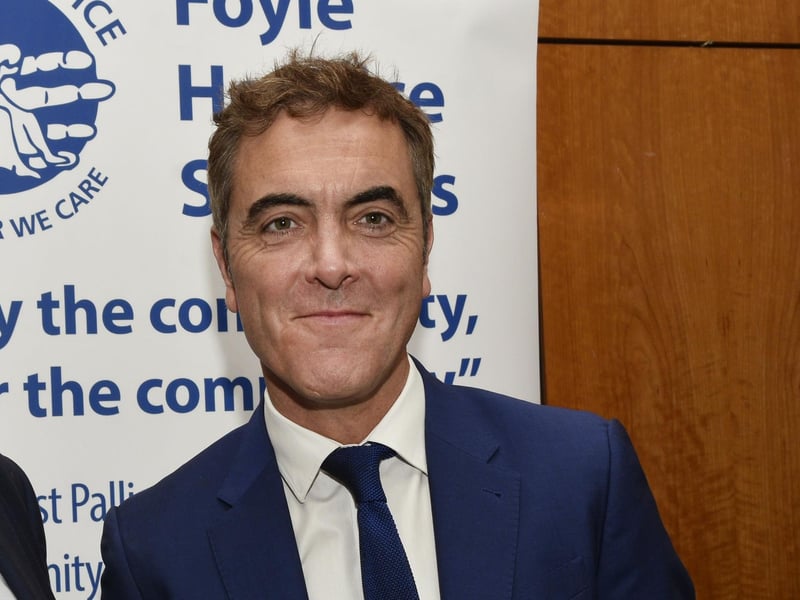 The name James makes its three for three with names of Hebrew origin at the top of the list, with this ancient name variously reported as meaning 'supplanter' or 'replacer'. Pictured is actor James Nesbitt in Derry. DER4016-121KM