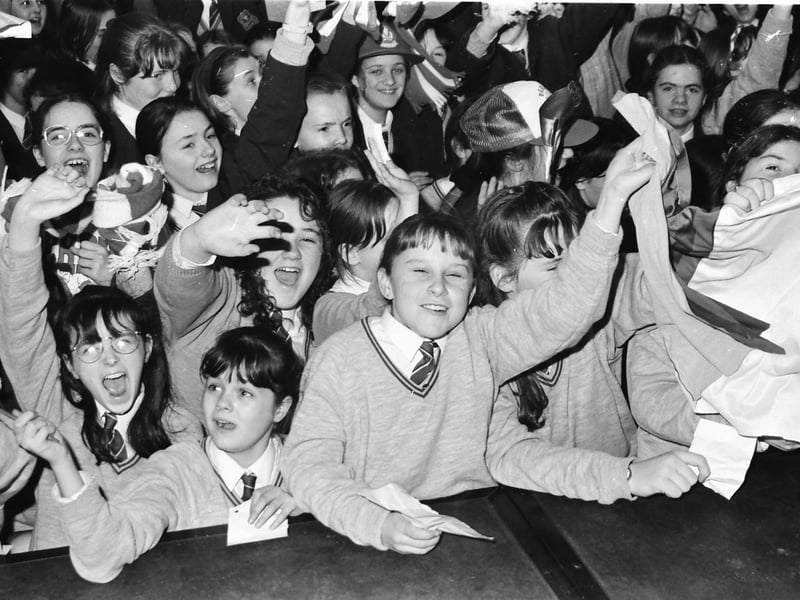 Sam Maguire Cup at Thornhill College.