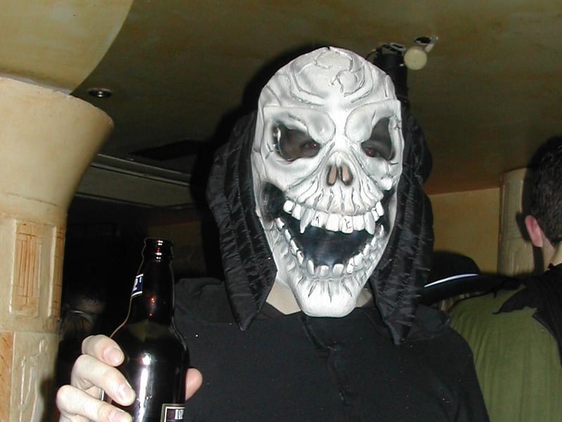 Celebrating Halloween in Derry 20 years ago