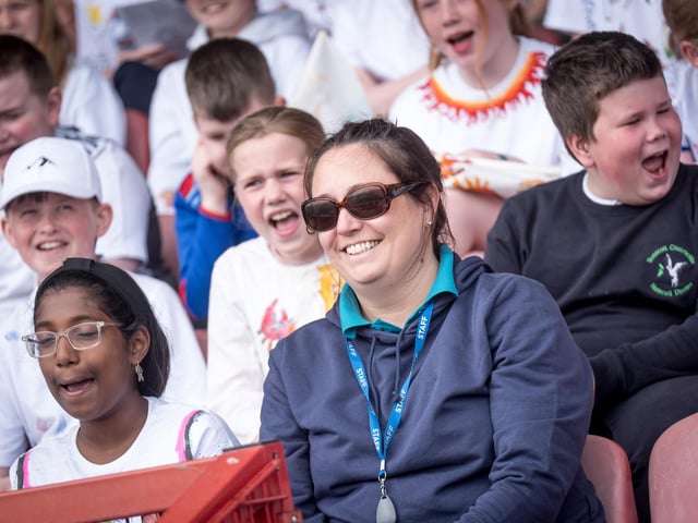 The annual Fan the Flame mass was celebrated recently in Celtic Park for pupils who recently made their confirmation.