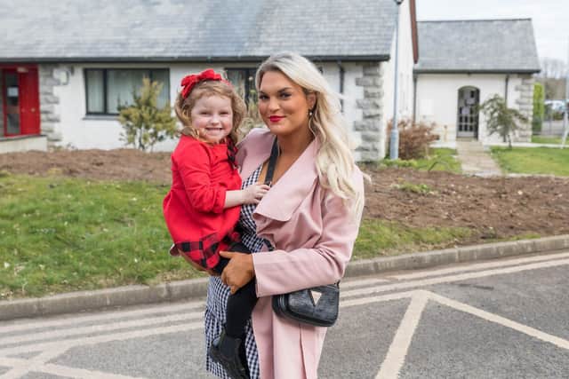 Ella and Natalie McLaughlin. Photo Inishowen Independent : Natalie and Ella, pictured in 2023. Photo: Inishowen Independent.