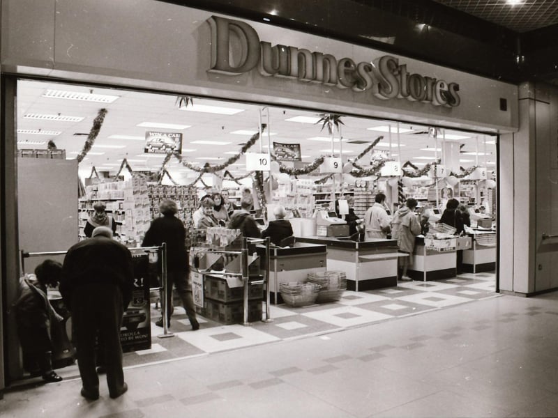 Dunnes Stores food outlet on the top floor of the Richmond Centre back in 1994.