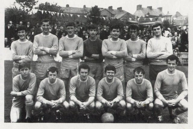 Foyle Rovers Derry 1969 Buncrana Cup winners.