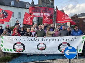 Derry Trades Union Council has expressed support for workers taking industrial action in Derry this week.