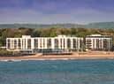 The Sands is perched on the edge of the town's beautiful North Bay. Image: The Sands