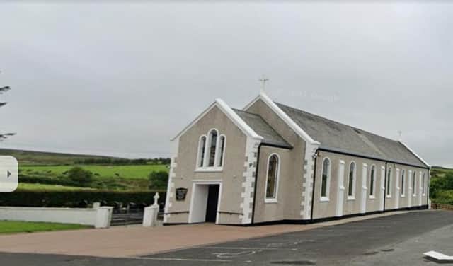 St Columba's Church, Ballinacrae. Picture: Google Earth