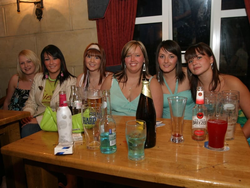 Parties and nights out in July 2004. Hatmore Celtic