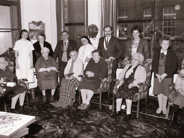 Mayor's New Year's Day visit to Nazareth House.