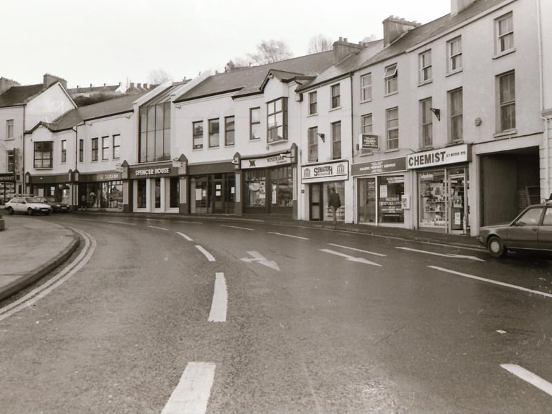 Spencer Road shops.