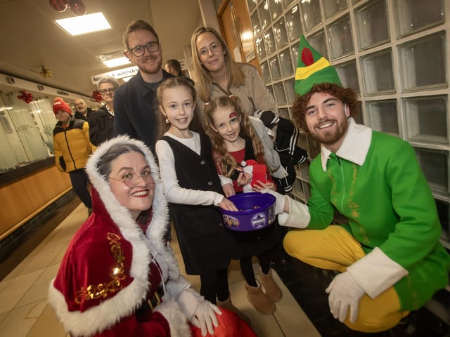 Family fun. . . .and sweets at Derry Credit Union's Santa Saturday. : .