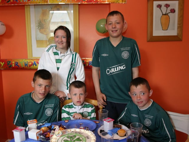 Party celebrations back in June 2004.