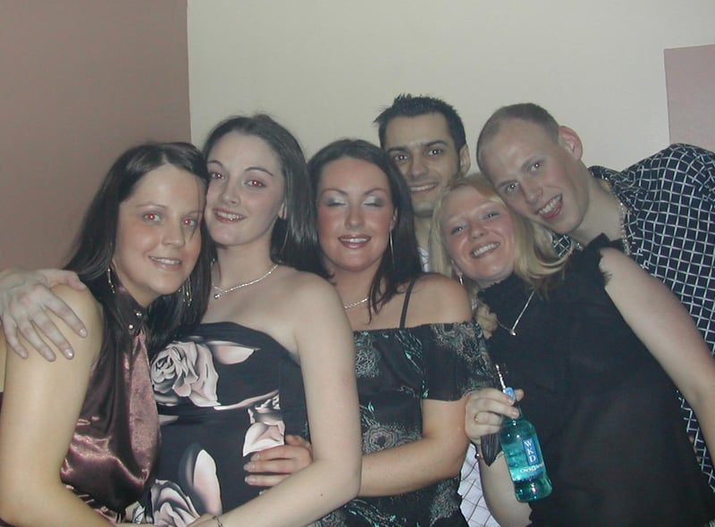 A night out in Sugar nightclub in Derry in 2003.