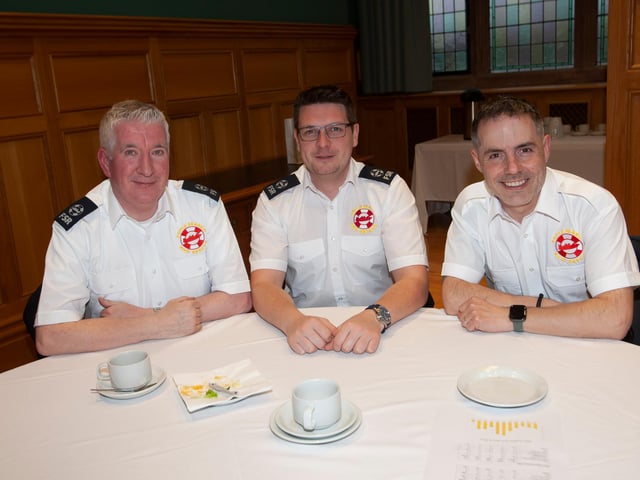 Mayor's reception for Foyle Search and Rescue.