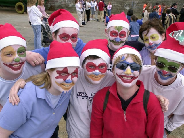 Some festive participants.