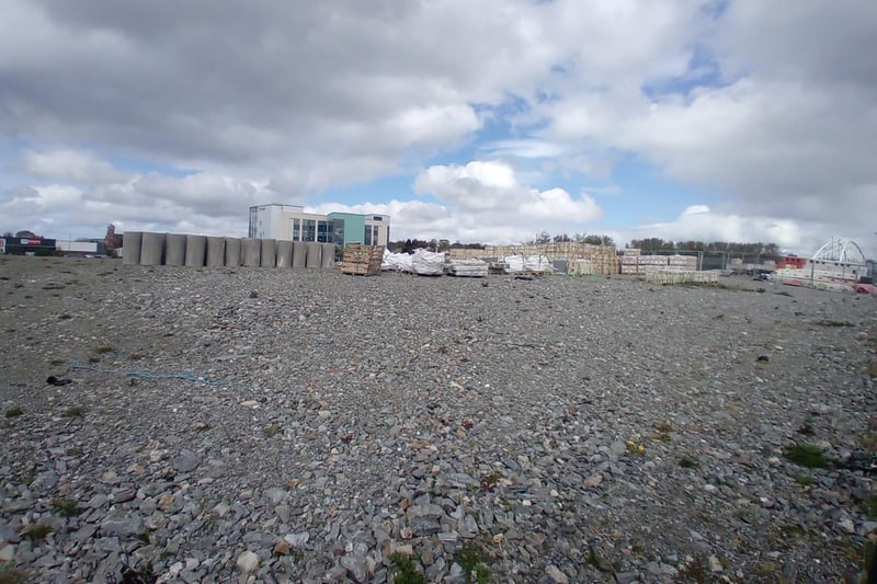 The old Fort George site.