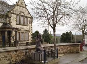 The memorial to the victims of the 1972 Claudy bombing.