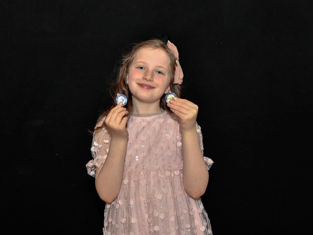 Clara Grace achieved first in P4 Irish Song and first in P4 Irish Verse at Feis Dhoire Cholmcille. Photo: George Sweeney