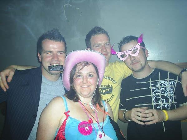 Locals having a good time at Derry's nightlife spots back in July 2005.