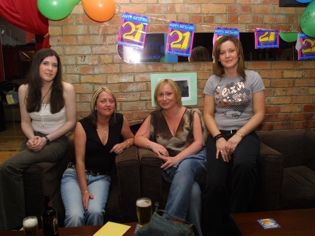 Amanda McSorely, Eilish McKinney, Leanne Thompson and Emma Toland