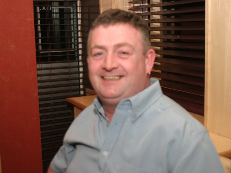 Party pictures from 2004. John McDaid