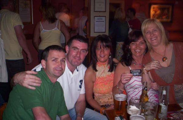 Locals having a good time at Derry's nightlife spots back in July 2005.
