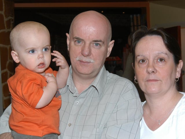 Ben Moran's birthday with family.