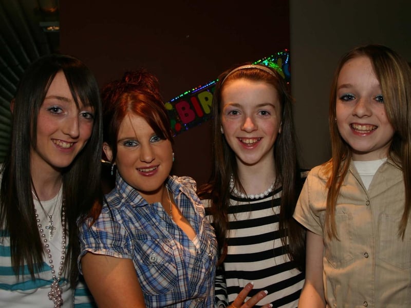 Left to right Alishing, Birthday Girl Shauna, Charlene and Shannon. 3977/dd : .