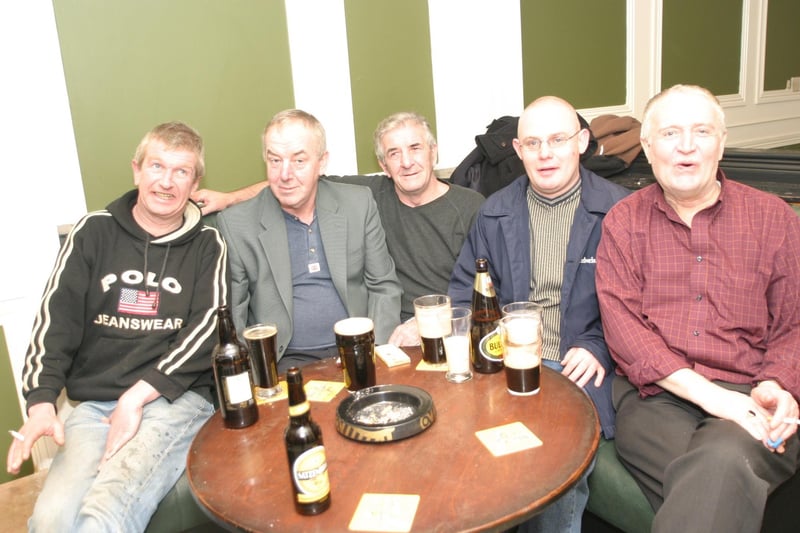 A night in The Celtic Bar in Derry back in February 2004.