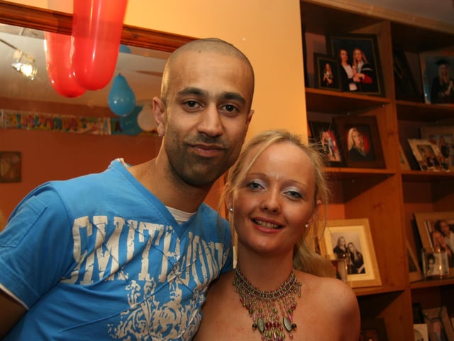 Dawaro Kular celebrating his birthday with friends and family.