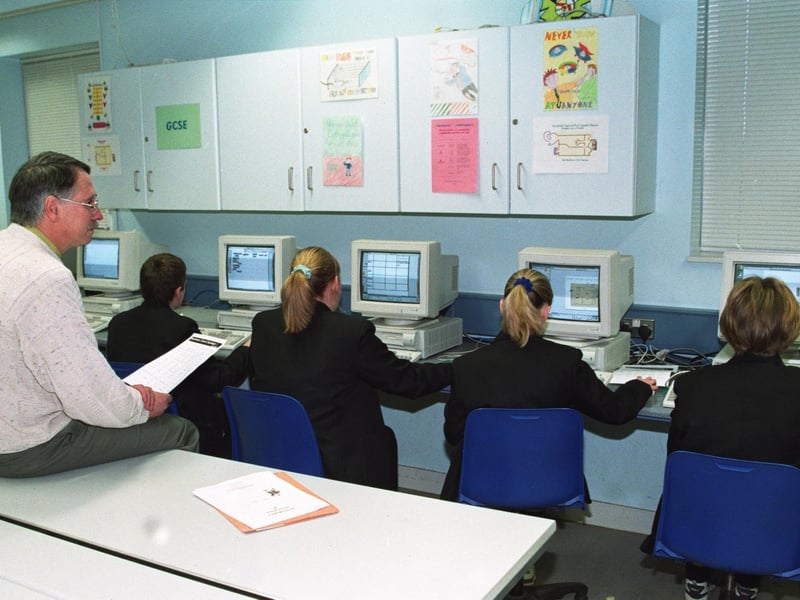 Technology dept. at St Brecan's.
