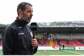 Derry City manager Tiernan Lynch is delighted to be back at Brandywell as the Candy Stripes attempt to close the gap on the league leaders.