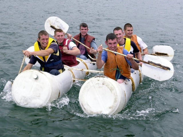 Bunagee Raft Race in July 2003.