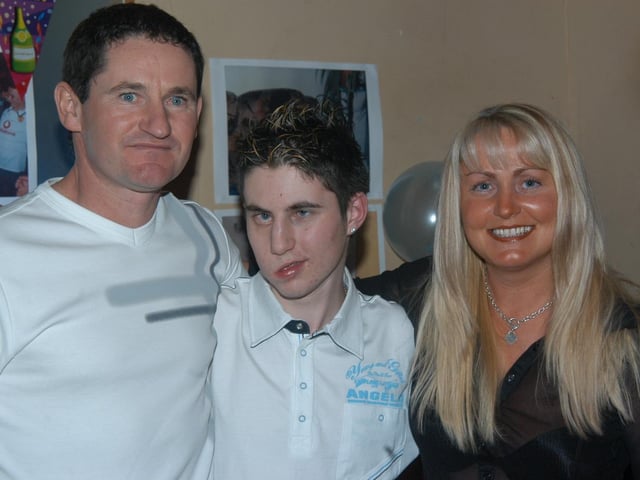 Oliver Brown's 18th birthday.