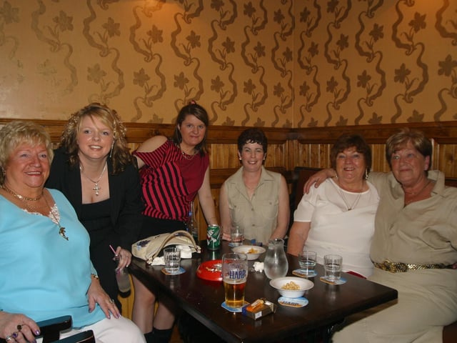 Party pictures from 2004. Marian Harkin
