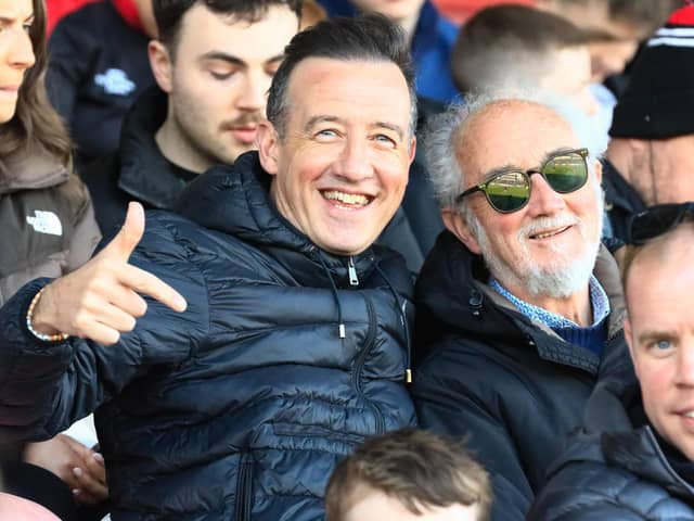 Johnny Craig enjoying the Ulster GAA Football Championship tie between Derry v Antrim in Celtic Park.  (Photo - Tom Heaney, nwpresspics)