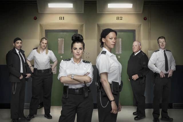 Jamie-Lee O'Donnell and the cast of Screw. Channel 4