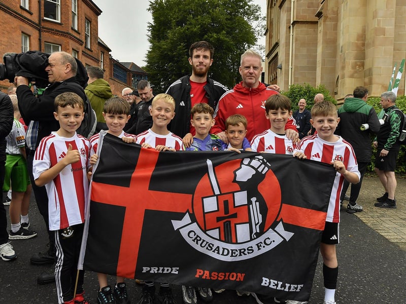 Crusaders FC. Photo: George Sweeney