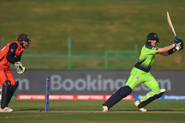 The men’s T20I series at Stormont is a three-match T20I series between Ireland and New Zealand