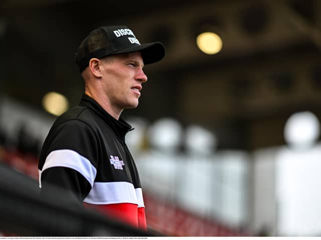 Former Republic of Ireland and Derry City player James McClean pictured at Brandywell before a recent game. Photo by Stephen McCarthy/Sportsfile