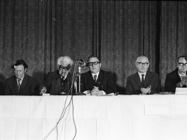 Delegates at the SDLP conference in Dungiven.