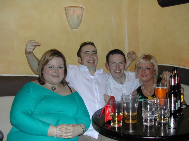 A night out in Earth Nightclub in September 2003