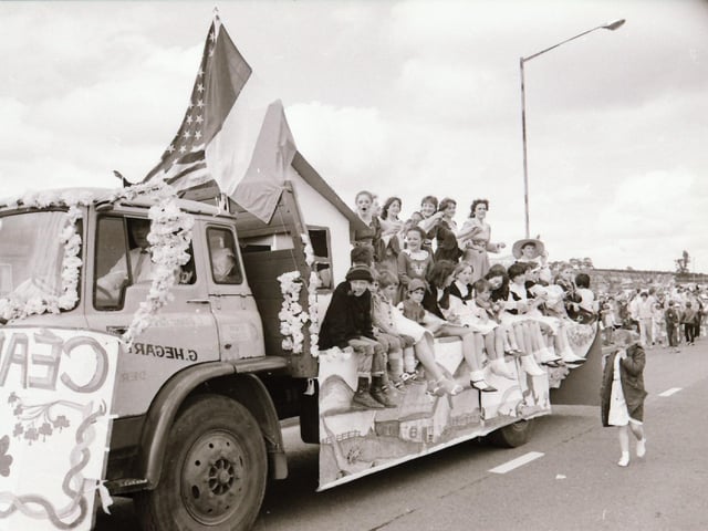 Scenes from the Galliagh Festival back in July 1985.