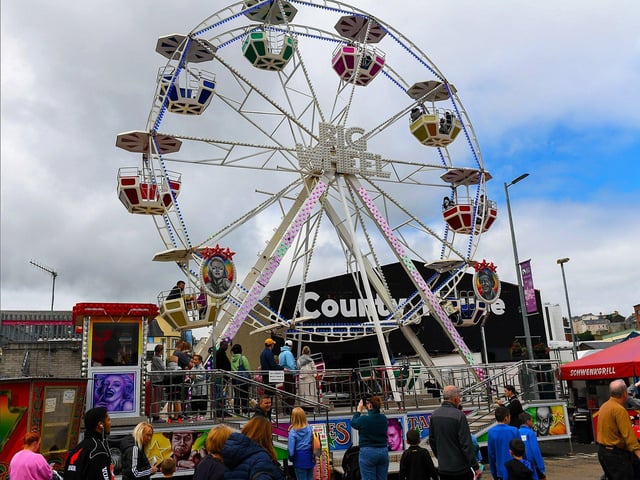 Foyle Maritime Festival on Sunday afternoon. Photo: George Sweeney.