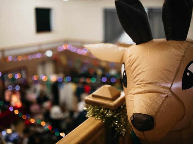 It's beginning to look a lot like Christmas.
