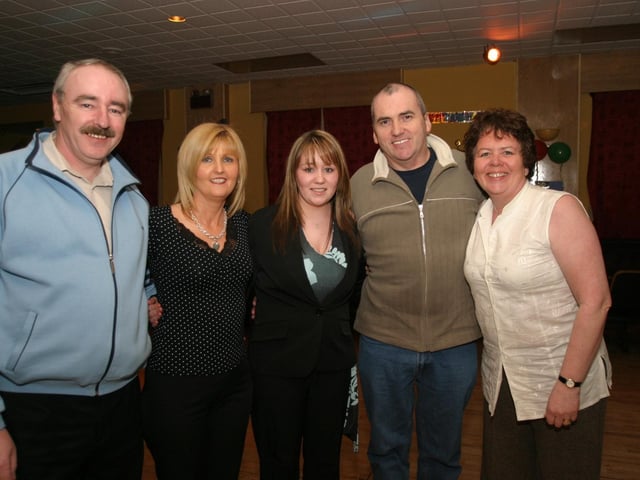 Party celebrations back in 2004: Christine O'Donnell.