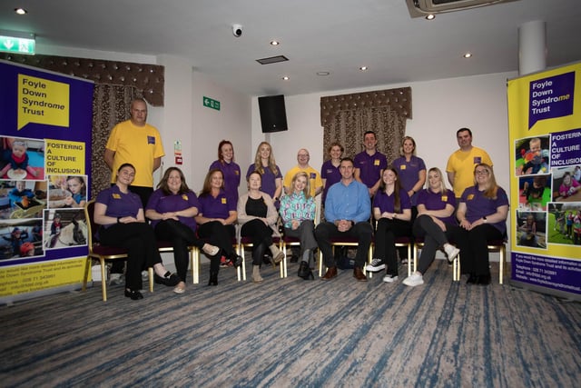 Foyle Down Syndrome Trust staff and volunteers enjoyed a wonderful night celebrating all their members at the Waterfoot Hotel on Tuesday night last. (Photos: Jim McCafferty Photography)