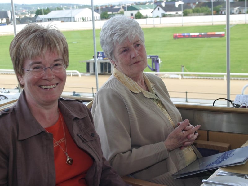 Parties and nights out in July 2004. Lifford Races